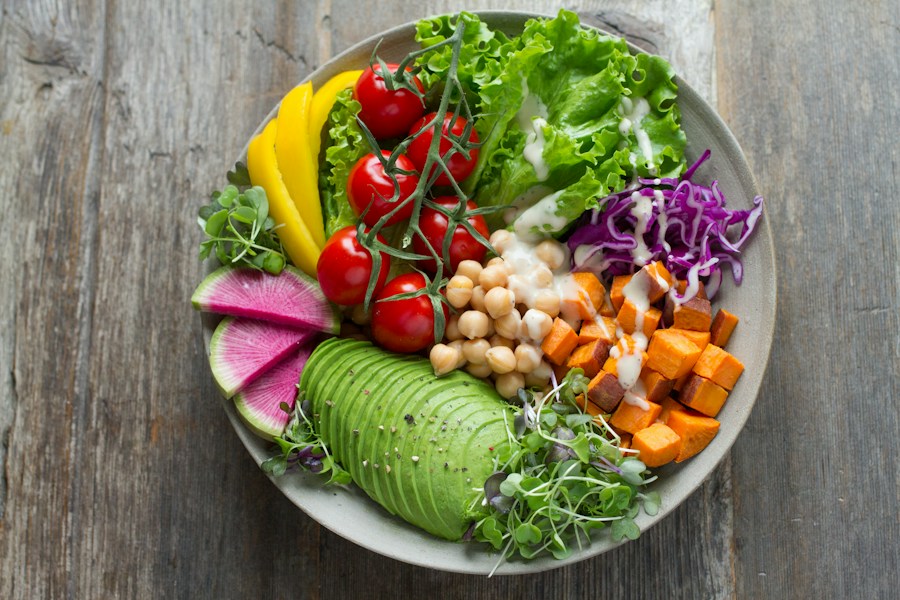 Sample food at Green Bowl Kitchen